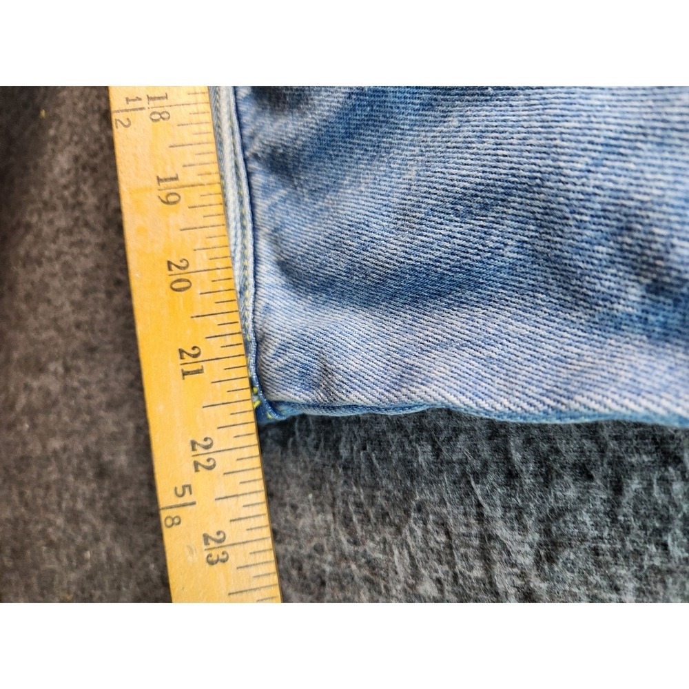 Civil Regime Embroidered Denim Trucker Jacket Streetwear -‎ Size Medium - Picture 13 of 16
